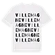 Villemagne ordlek t-shirt