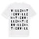 Villematier ordlek t-shirt