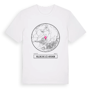 Villeneuve-lès-Avignon t-shirt – ekologisk bomull t-shirt från Pinshirt