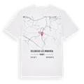 Villeneuve-lès-Montréal karta t-shirt