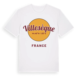 Villesèque cirkel t-shirt – ekologisk bomull t-shirt från Pinshirt