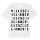 Villesèquelande ordlek t-shirt