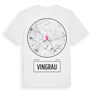 Vingrau t-shirt – ekologisk bomull t-shirt från Pinshirt