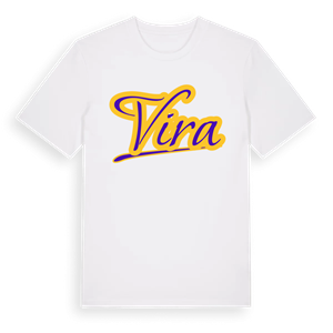 Vira baseball t-shirt – ekologisk bomull t-shirt från Pinshirt