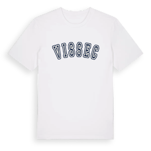 Vissec college t-shirt – ekologisk bomull t-shirt från Pinshirt