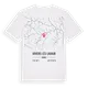 Viviers-lès-Lavaur karta t-shirt