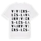 Viviers-lès-Lavaur ordlek t-shirt