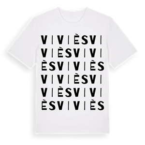 Viviès ordlek t-shirt – ekologisk bomull t-shirt från Pinshirt