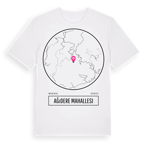 Ağıdere Mahallesi t-shirt – ekologisk bomull t-shirt från Pinshirt