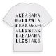 Akbaba Mahallesi ordlek t-shirt