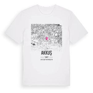 Akkuş karta t-shirt – ekologisk bomull t-shirt från Pinshirt