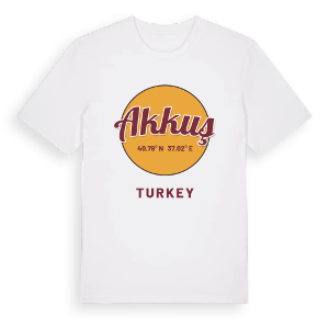 Akkuş cirkel t-shirt – ekologisk bomull t-shirt från Pinshirt