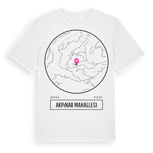 Akpınar Mahallesi t-shirt – ekologisk bomull t-shirt från Pinshirt