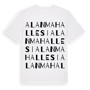 Alan Mahallesi ordlek t-shirt – ekologisk bomull t-shirt från Pinshirt