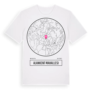 Alankent Mahallesi t-shirt – ekologisk bomull t-shirt från Pinshirt