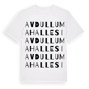 Avdullu Mahallesi ordlek t-shirt – ekologisk bomull t-shirt från Pinshirt