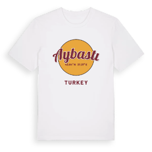 Aybastı cirkel t-shirt – ekologisk bomull t-shirt från Pinshirt