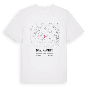 Babalı Mahallesi karta t-shirt – ekologisk bomull t-shirt från Pinshirt