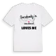 Någon i Babalı Mahallesi älskar mig t-shirt