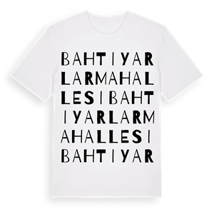 Bahtiyarlar Mahallesi ordlek t-shirt – ekologisk bomull t-shirt från Pinshirt