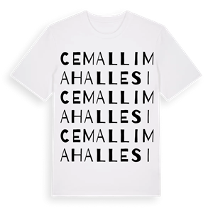Cemallı Mahallesi ordlek t-shirt – ekologisk bomull t-shirt från Pinshirt