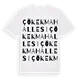 Çökek Mahallesi ordlek t-shirt