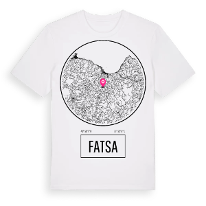 Fatsa t-shirt – ekologisk bomull t-shirt från Pinshirt