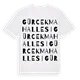 Gürcek Mahallesi ordlek t-shirt
