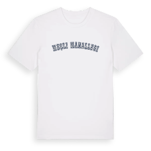 İmeçli Mahallesi college t-shirt – ekologisk bomull t-shirt från Pinshirt