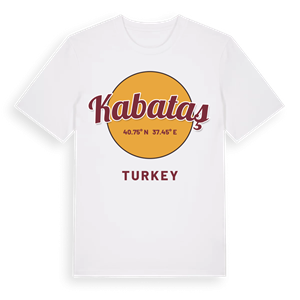 Kabataş cirkel t-shirt – ekologisk bomull t-shirt från Pinshirt