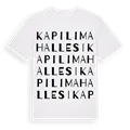 Kapılı Mahallesi ordlek t-shirt
