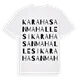 Karahasan Mahallesi ordlek t-shirt