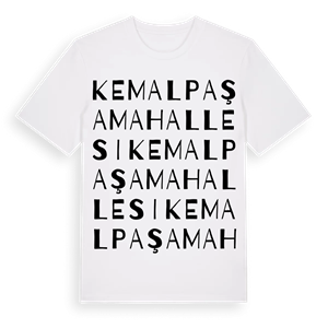 Kemalpaşa Mahallesi ordlek t-shirt – ekologisk bomull t-shirt från Pinshirt