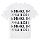 Konaklı Mahallesi ordlek t-shirt