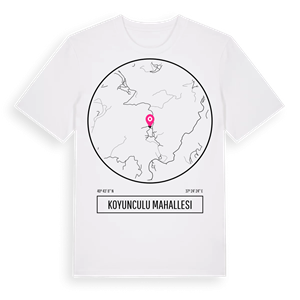 Koyunculu Mahallesi t-shirt – ekologisk bomull t-shirt från Pinshirt