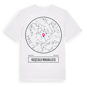 Kuşculu Mahallesi t-shirt – ekologisk bomull t-shirt från Pinshirt