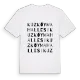 Kuzköy Mahallesi ordlek t-shirt