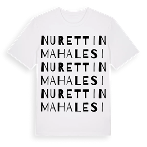 Nurettin Mahalesi ordlek t-shirt – ekologisk bomull t-shirt från Pinshirt