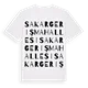 Sakargeriş Mahallesi ordlek t-shirt