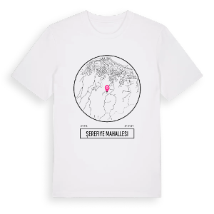 Şerefiye Mahallesi t-shirt – ekologisk bomull t-shirt från Pinshirt