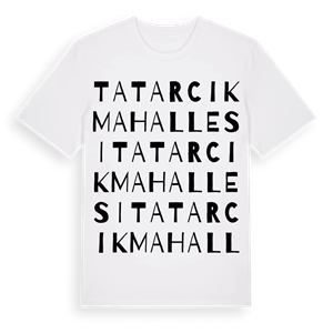 Tatarcık Mahallesi ordlek t-shirt – ekologisk bomull t-shirt från Pinshirt