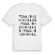 Tekkiraz Mahallesi ordlek t-shirt