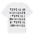 Tepealan Mahallesi ordlek t-shirt
