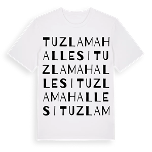 Tuzla Mahallesi ordlek t-shirt – ekologisk bomull t-shirt från Pinshirt