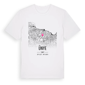 Ünye karta t-shirt – ekologisk bomull t-shirt från Pinshirt