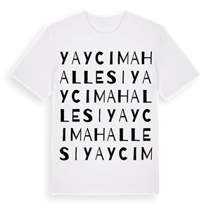 Yaycı Mahallesi ordlek t-shirt – ekologisk bomull t-shirt från Pinshirt