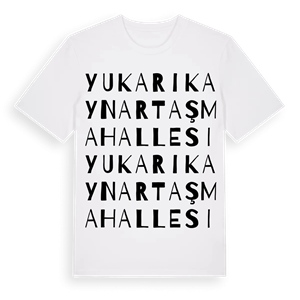 Yukarıkaynartaş Mahallesi ordlek t-shirt – ekologisk bomull t-shirt från Pinshirt
