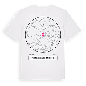 Yukarıkozpınar Mahallesi t-shirt – ekologisk bomull t-shirt från Pinshirt