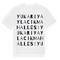 Yukarıyaylacık Mahallesi ordlek t-shirt