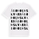 Åboholms kvarn ordlek t-shirt